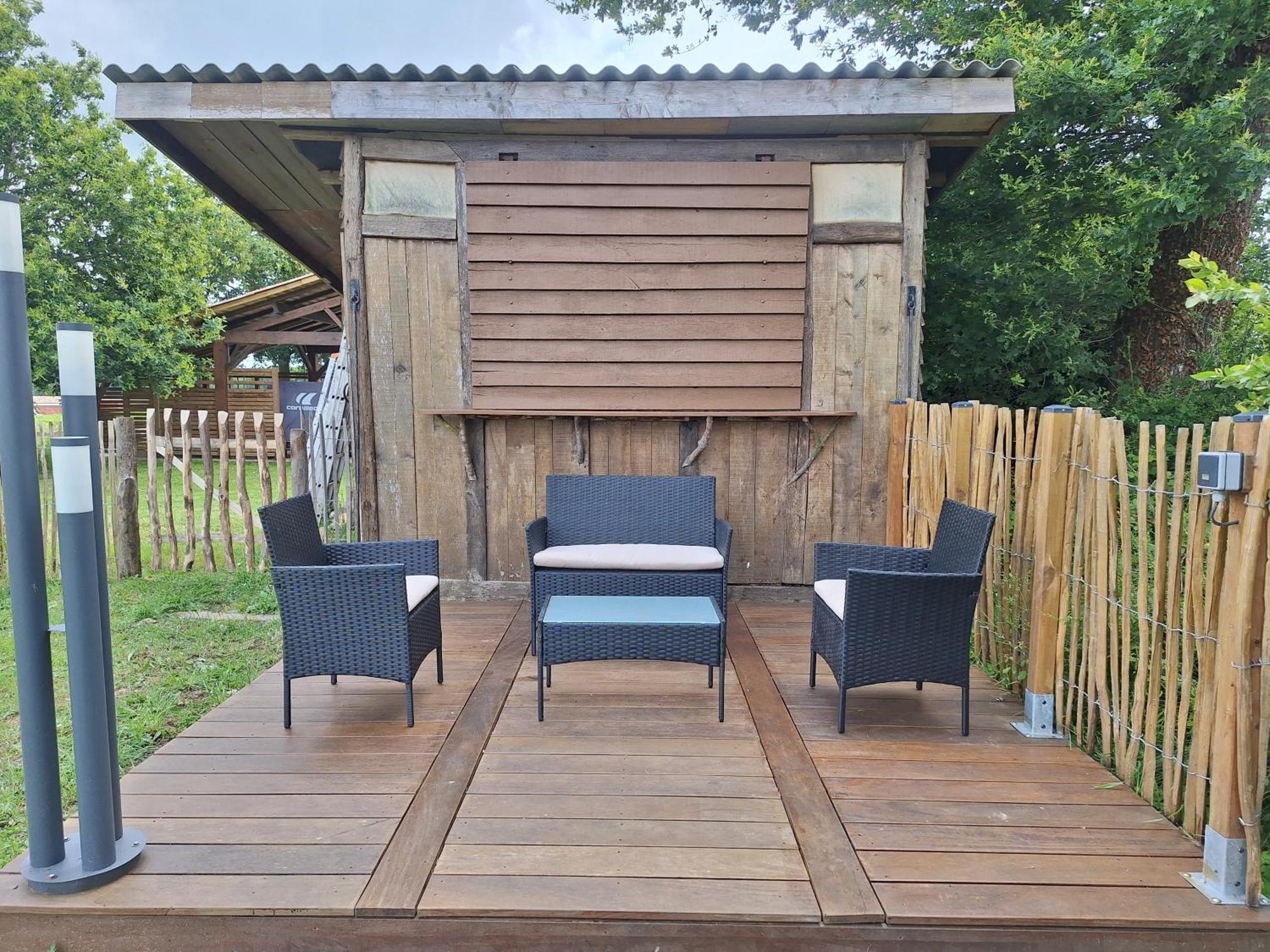 Gite Cosy Grand Confort Dans Un Ecrin De Verdure Agudelle Exterior foto